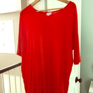 Lularoe Fiery Red Irma